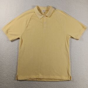 Classic Yellow Polo ShirtJ Crew Shirt Mens Large Yellow Oarsman Polo Terry Cloth